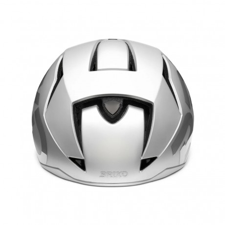 Casco Briko Gass Graphik Matt Shiny Silver 