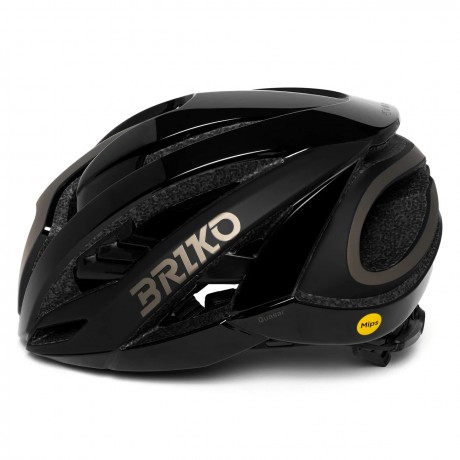 Casco Briko Quasar Mips Nero Lucido