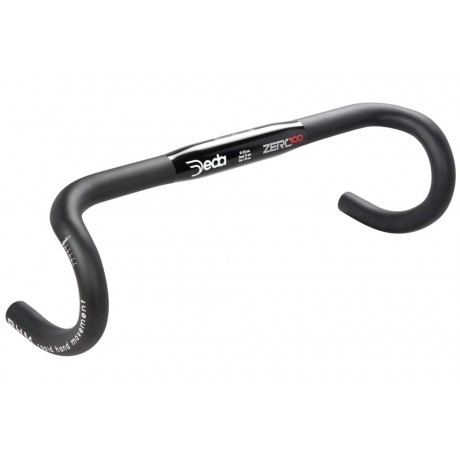 Deda Elementi Zero, Manubrio Unisex Adulto, Black On Black, 44 cm