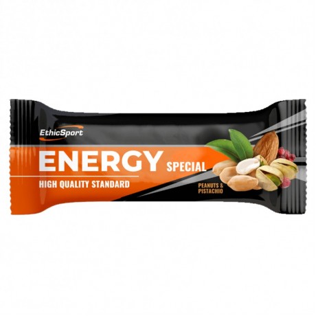 EthicSport Barretta Energy Special con arachidi, pistacchi e mirtilli rossi