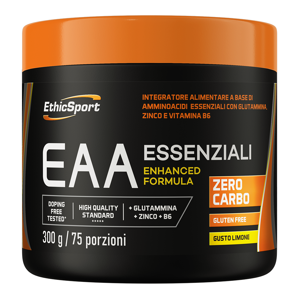 EthicSport EAA Aminoacidi Essenziali Barattolo 300g 