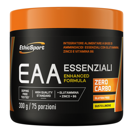 EthicSport EAA Aminoacidi Essenziali Barattolo 300g 