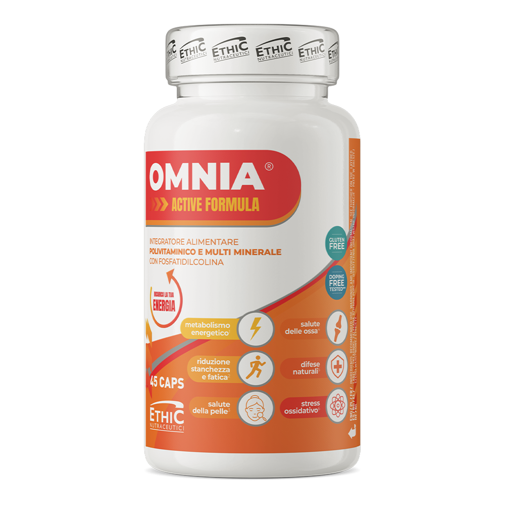 EthicSport Omnia Active Formula 45 cps Multivitaminico Multiminerale
