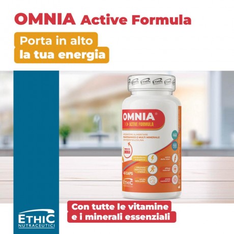 EthicSport Omnia Active Formula 45 cps Multivitaminico Multiminerale
