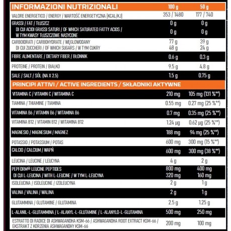 Ethic Sport Recupero Extreme Barattolo da 400 g