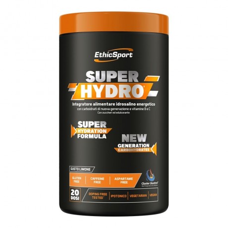 Ethic Sport SUPERHYDRO Integratore Idrosalino Energetico 500g