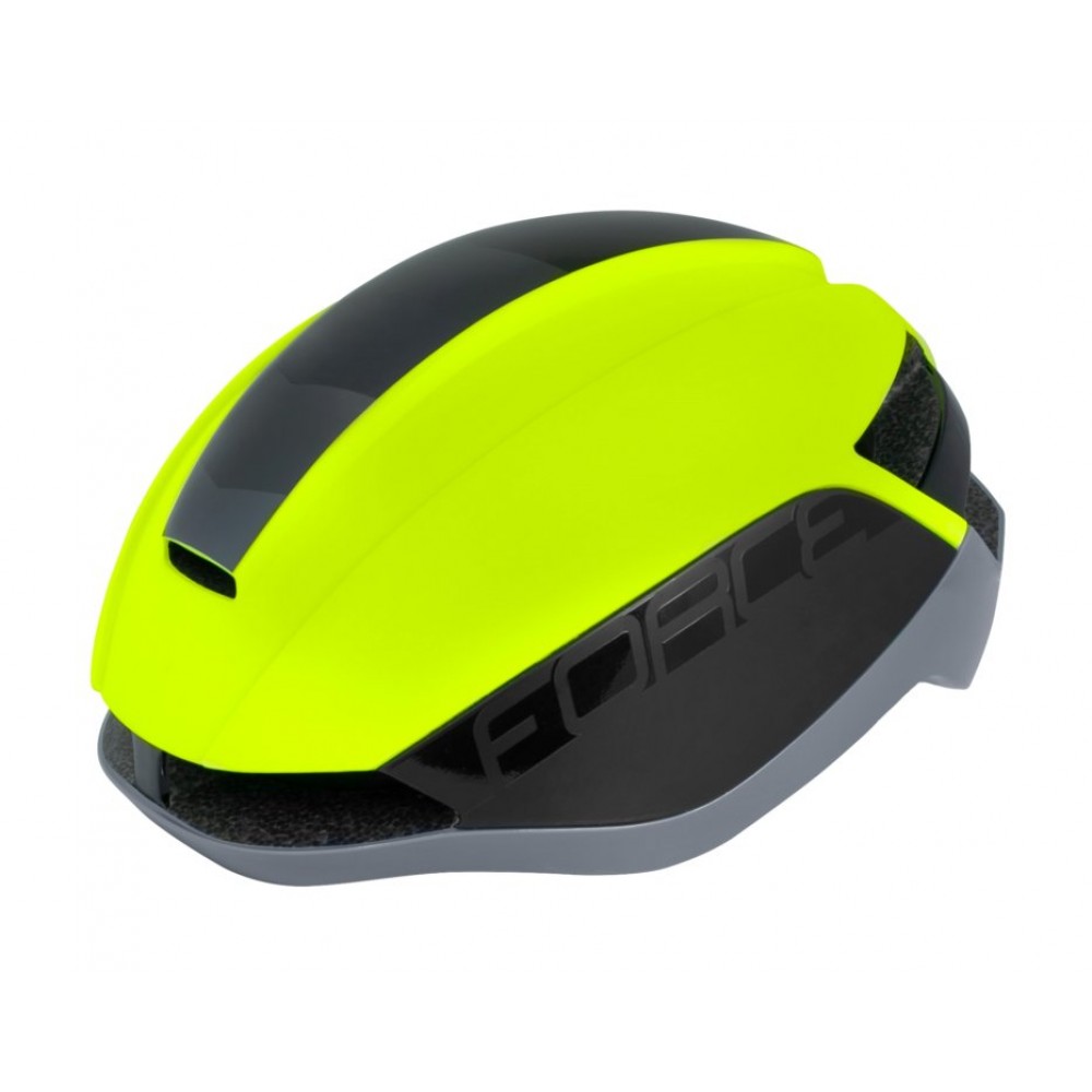 Force Casco Orca Giallo Fluo Opaco Nero