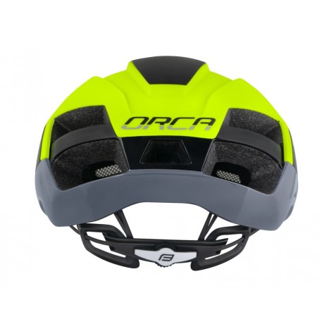 Force Casco Orca Giallo Fluo Opaco Nero