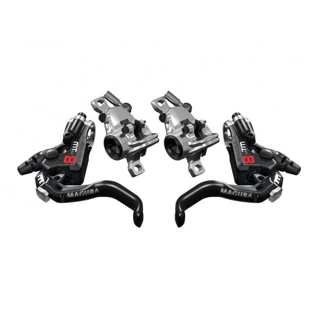 Noah And Theo 2X nt-bp012/SI sinterizzato Freno a Disco PASTIGLIE Adatte a Magura MTS,MT2,MT4,MT4E,MT6,MT8,MT8 Carbon e MT Trail Carbon Posteriore Also per Tipo 7.1, 7.2 e 7.4