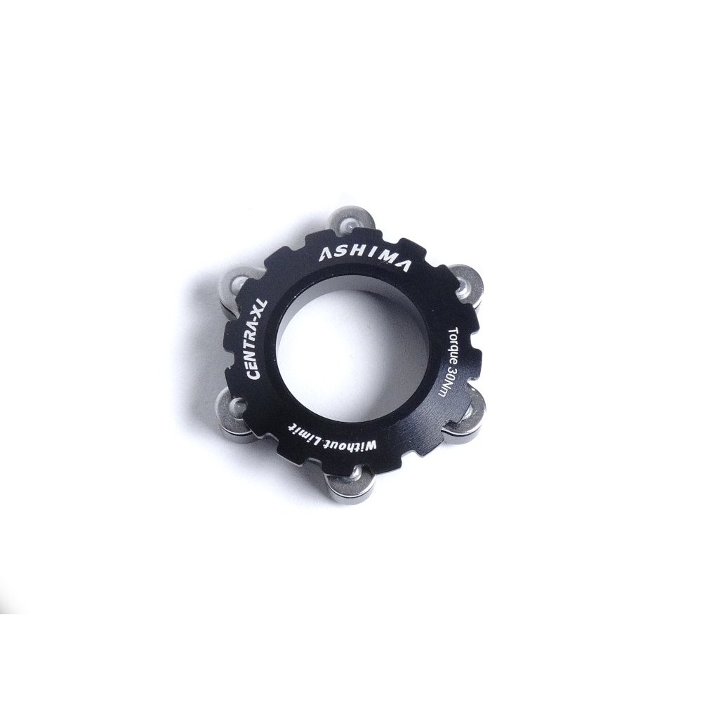 Ashima Adattatore Center Lock per perno passante 15-20 mm Nero