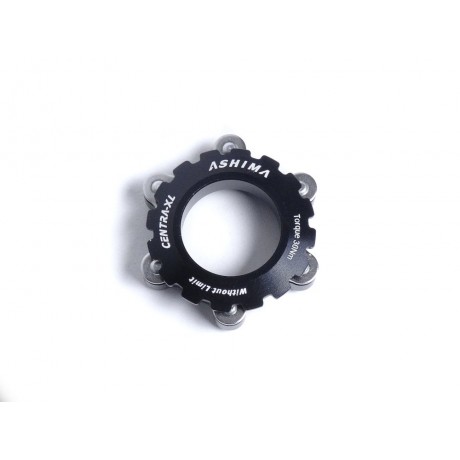 Ashima Adattatore Center Lock per perno passante 15-20 mm Nero