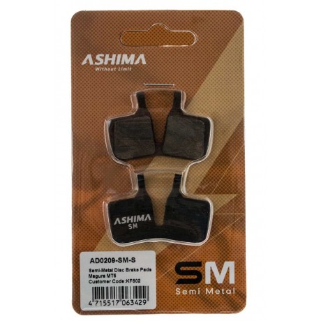 Ashima Pastiglie freno Magura MT 5 MT7 Semi metalliche