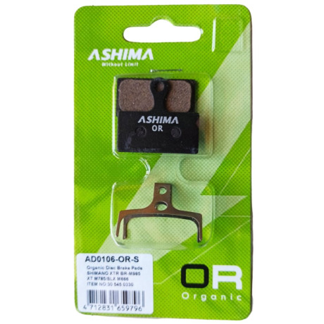 Ashima Pastiglie  Shimano XTR-XT-SLX  Organiche