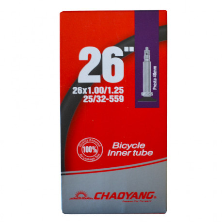 ChaoYang Camera d'aria  26X1.00-1.25  Valvola Presta 48mm