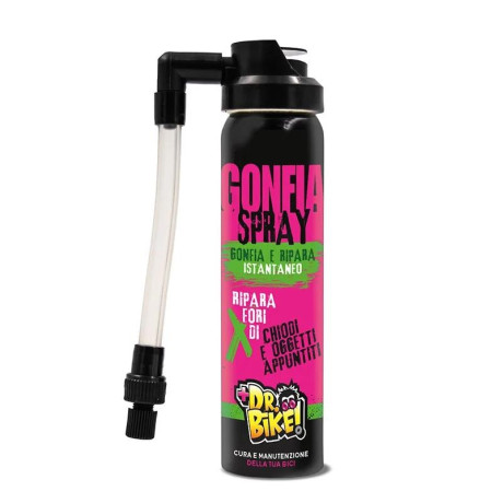 Dr Bike gonfia e ripara spray da 75ml 