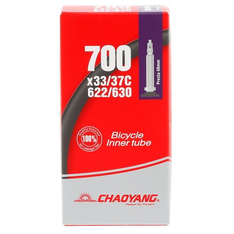 ChaoYang Camera d'aria 700x33/37 valvola Presta 48mm 