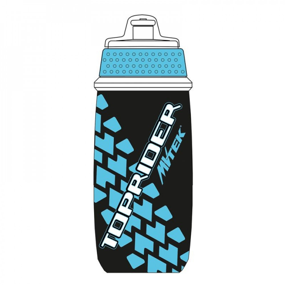 MvTek Borraccia Toprider  650 ml Nero- Blu
