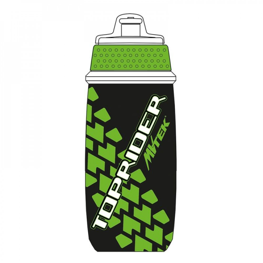 MvTek Borraccia Toprider  650 ml Nero- Verde