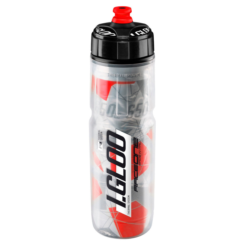 Borraccia Termica RaceOne Igloo 2.0 650ml Grigio Rosso