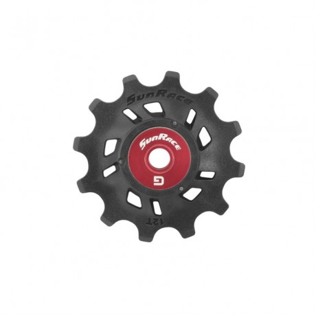 Sun Race Puleggia Cambio Universale 12T Cuscinetti Standard