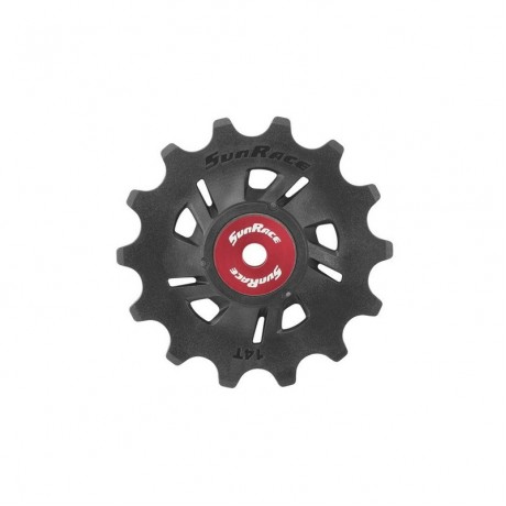 SunRace Puleggia Cambio Universale 14T Cuscinetti Standard