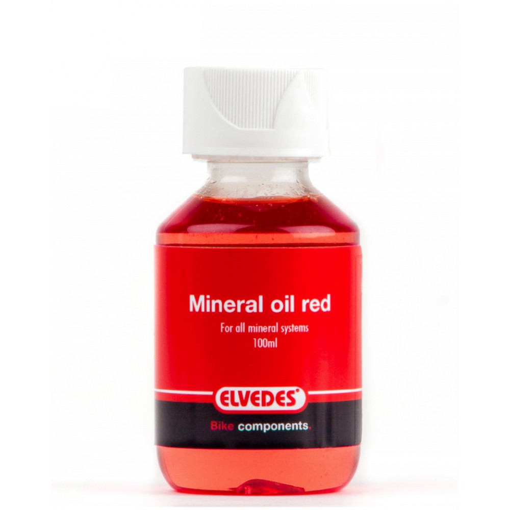 Elvedes Olio Minerale Rosso per freni a disco 100 ml.