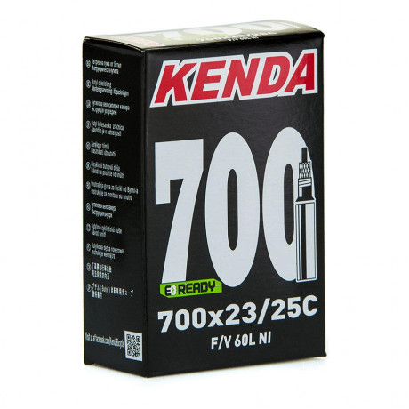 kenda Camera D'aria Bici da Corsa 700x23-25 valvola 60mm