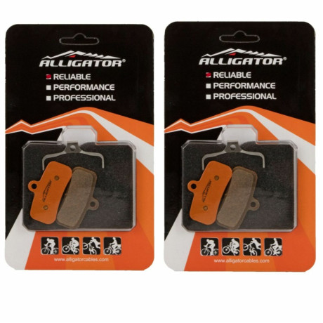 Alligator Due Coppie Pastiglie Freno Shimano Saint - Zee Organiche