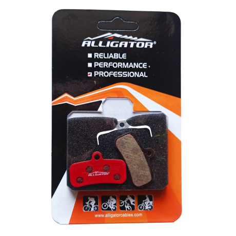 Alligator Pastiglie freno Shimano Saint - Zee  Semi metalliche E-Bike