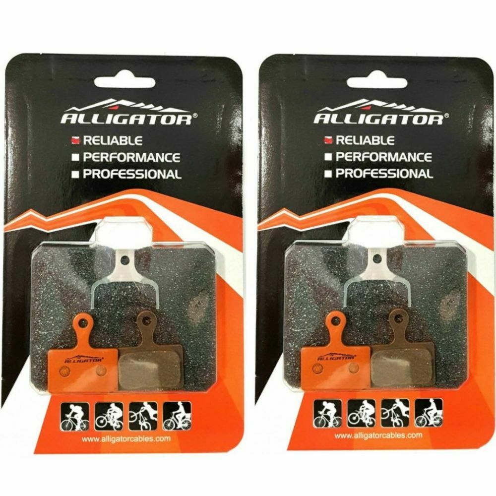 Alligator Due Coppie Pastiglie Freno Disco Shimano XTR Dura Ace Ultegra - 105 - GRX - Organiche