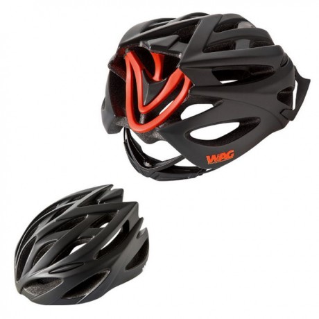 WAG Casco Neutron Nero Rosso