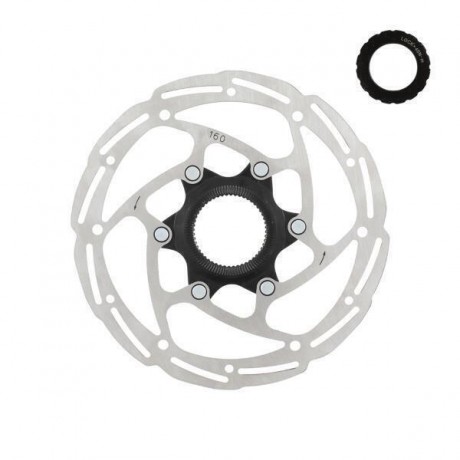 WAG Disco Freno CL6 Centerlock 180mm con Chiusura
