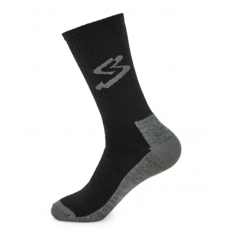 Calze Spiuk Top Ten Invernale Alta Nero Grigio