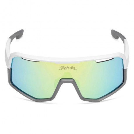 Occhiali Spiuk Profit V3 Bianco/Grigio Lente a Specchio
