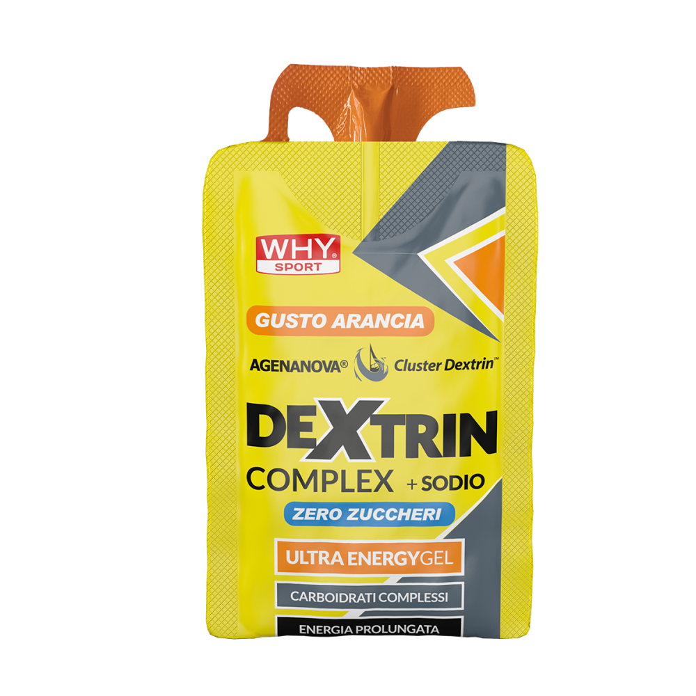 Why Sport Energy Gel Dextrin Complex 65 ml Arancia