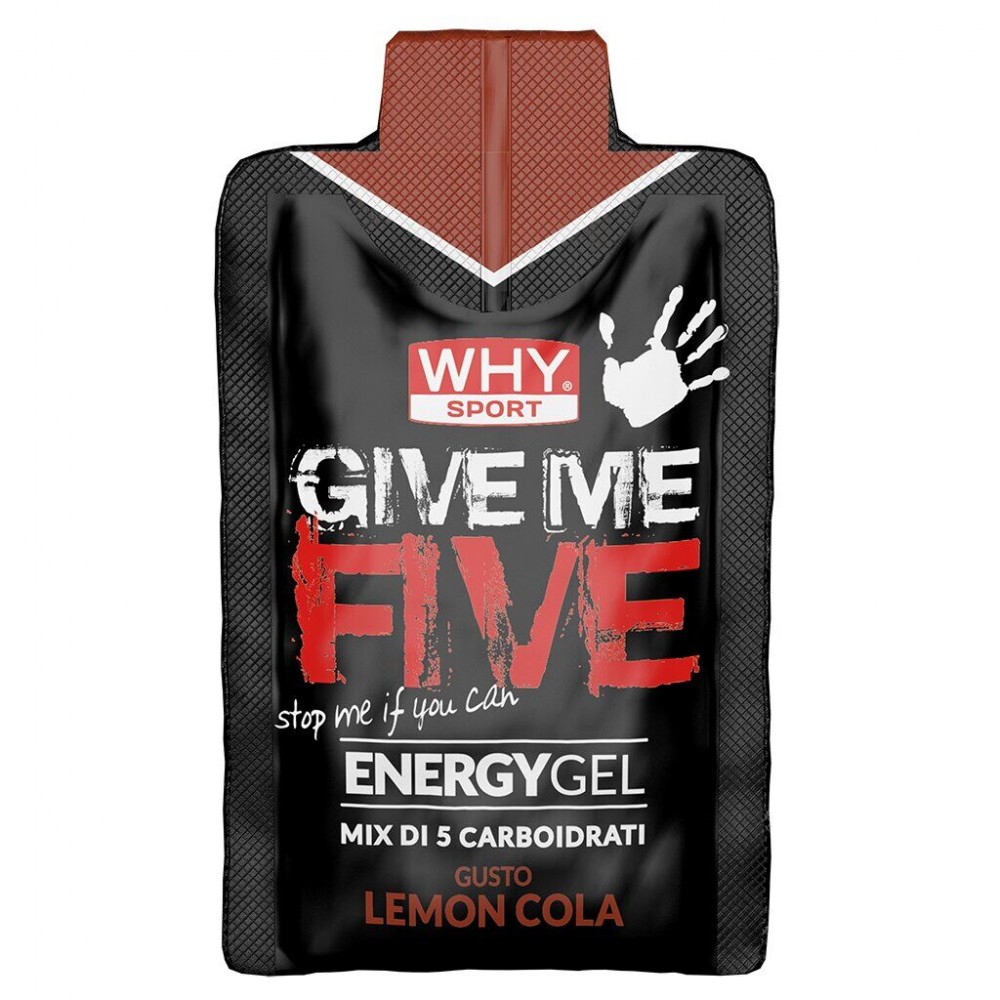 Why Sport Energy Gel Give Me Five 50 ml Lemon Cola