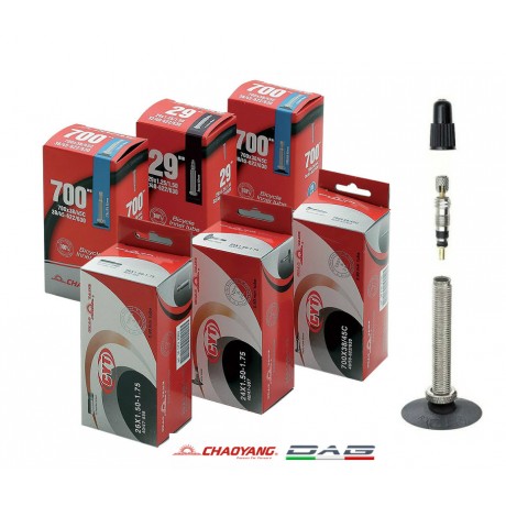 ChaoYang Camera d'aria Bici Corsa 700x18/23 valvola Presta 48mm removibile