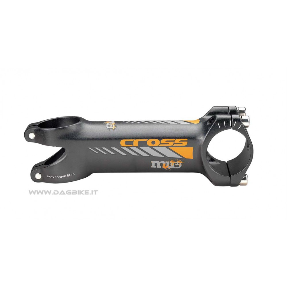 DEDA MUD  Cross Stem Orange/Grey Attacco Manubrio MTB