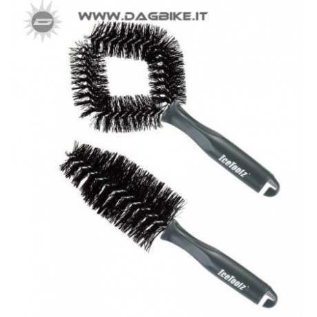  ICETOOLZ Kit Spazzole pulizia Bicicletta