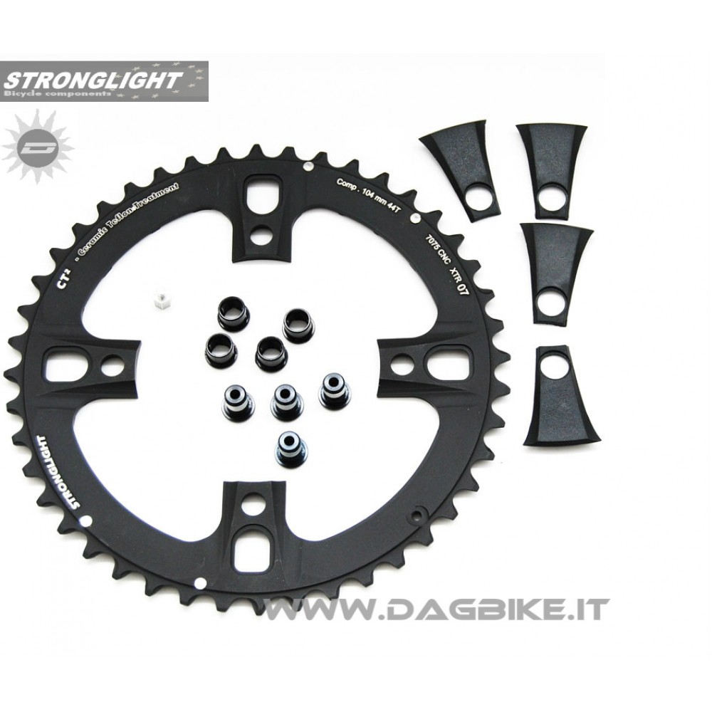 Stronglight CT² XTR 2007 M970 104 Corona 44 con Viti 