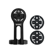 Wag supporto per Ciclocomputer al piantone alluminio GARMIN/BRYTON/WAHOO 1