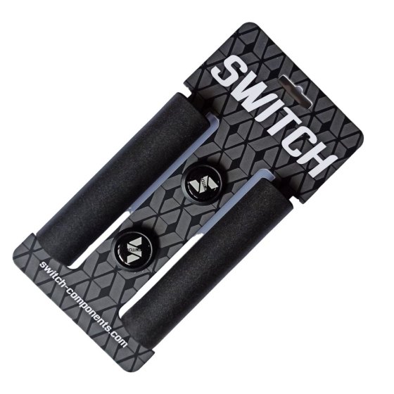 Switch Neoring Race Coppia Manopole MTB in Silicone Nero