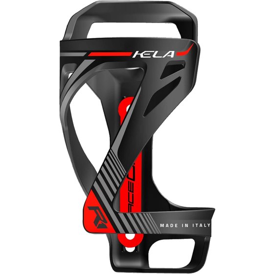 RaceOne Kela Portaborraccia ad Inserimento Laterale Nero Rosso