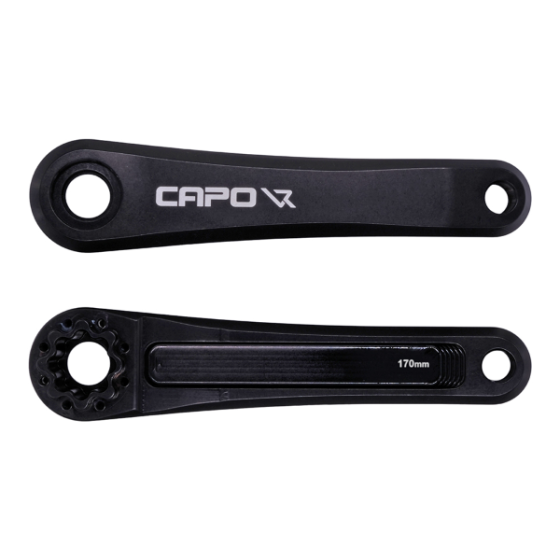Leonardi Racing Coppia Pedivelle Capo 8 Nero