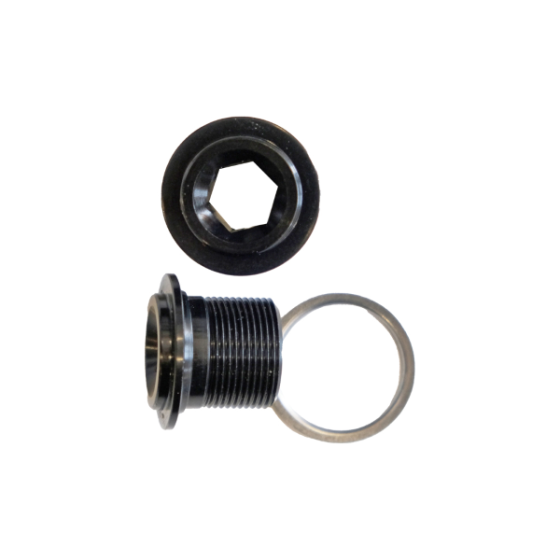 Leonardi Racing Coppia Viti Per Pedivella Capo Nero