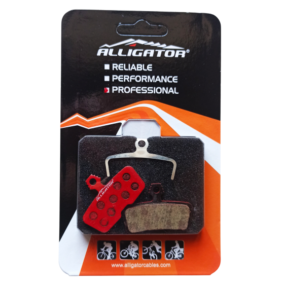 Alligator Pastiglie Freno Disco Sram Code R semi metalliche E-Bike