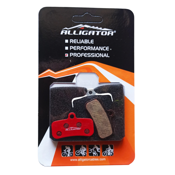 Alligator Pastiglie freno Shimano Saint - Zee Semi metalliche E-Bike