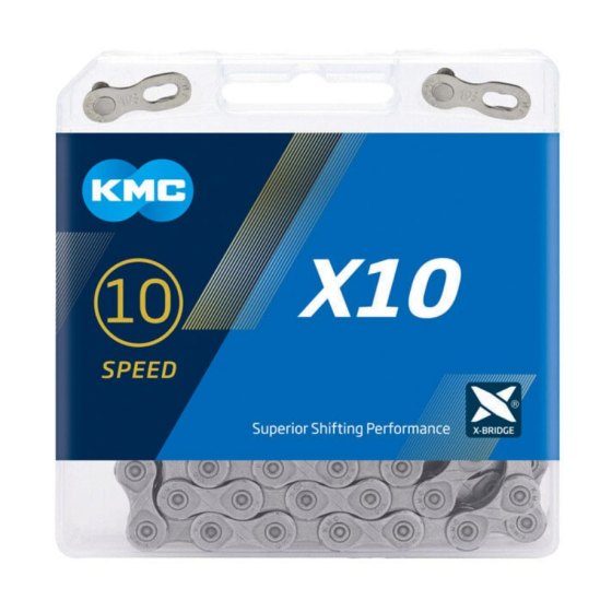 Catena KMC X10 10 velocità 114 Maglie