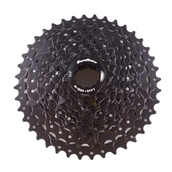 SUNRACE Cassetta Pignoni M990 9V 11-40 Nero