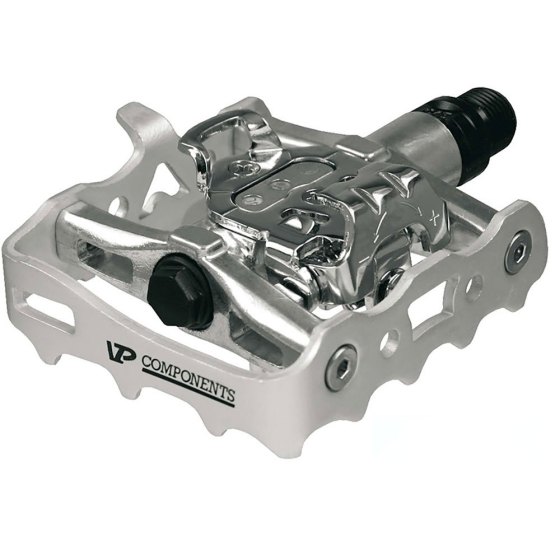 Vp Components Coppia Pedali Sgancio Rapido Dual Function corpo e gabbia in alluminio forgiato